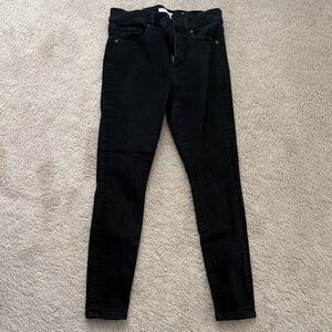 Loft Black Skinny Jeans